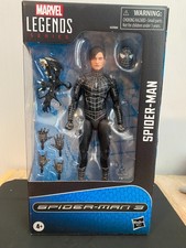 MARVEL LEGENDS SPIDER-MAN 3 BLACK SUIT SPIDER-MAN TOBEY MCGUIRE GLOBAL SHIPPING