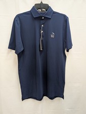NWT Holderness  Bourne The Anderson Shirt Navy Polo Size Medium 