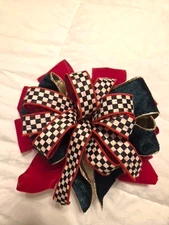 Mackenzie Childs Christmas | Handmade Bow