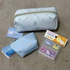 Sanrio Cinnamoroll Cosmetic Pouch   Mini Pouch  Pill Case Set of 3 kinds Japan