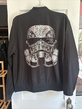 Disney Star Wars Stormtrooper Break The Mold Windbreaker Bomber Jacket Mens L