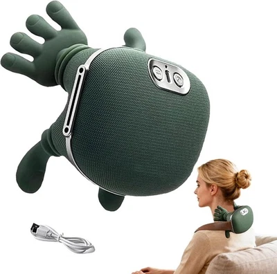 CARZIYER MassagegeräT, 4D Bionisches Heizmassagegerät, chultermassagegeräT für Nacken und