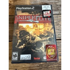 Y2K Sniper Elite PlayStation 2 PS2 Video Game Namco Rebellion CIB Black Label