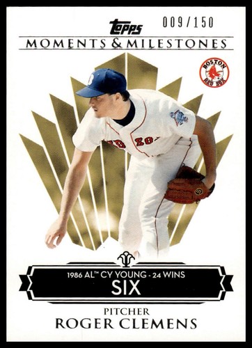 Roger Clemens #76 — 2008 Topps Moments & Milestones baseball card