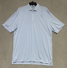 Holderness Bourne The Perkins Striped Polo Shirt Mens XL Windsor White