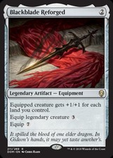 MTG English Blackblade Reforged NM Normal Dominaria