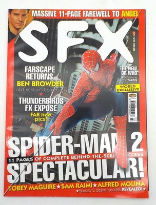 SFX Magazine Spider-Man 2 Cover July 2004