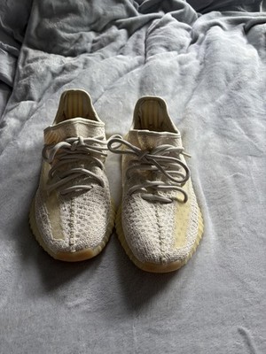 Men s Size 7 adidas Men's Yeezy Boost 350 V2 'Light Turing Orange And Pink In Uv