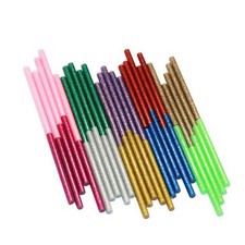 100PCS Color Glitter Powder Stick Glitter Glue Sticks 0.18 per stick