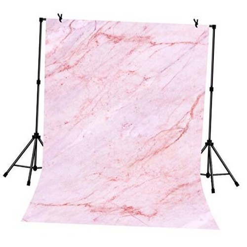 5x7ft Light Pink Marble Backdrop Light Pink Marble Physics Texture Vinyl-5x7ft