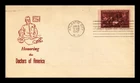US COVER DOCTORS OF AMERICA FIRST DAY ISSUE SCOTT 949 THERMOGRAPHED CACHET
