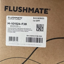 Flushmate Pressure Assist Flushing System M-101526-F3B, for Toilet w/ Pushbutton