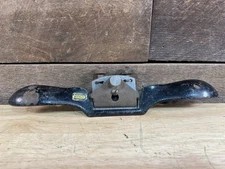 Antique Stanley Spoke Shave Adjustable Woodworking Tool England 