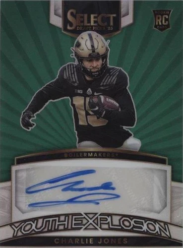 2023 Panini Select Draft Picks Charlie Jones #YS-CJO