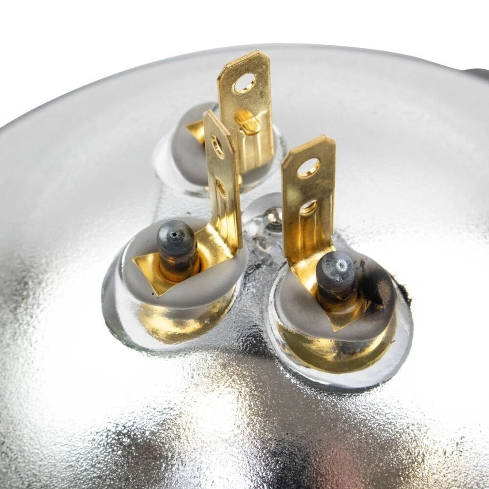 Par de faros redondos sellados de doble haz TRQ para Chevy GMC Dodge Ford Foto 4 de 4