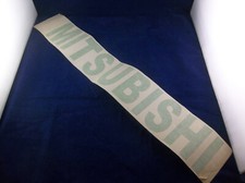 Vintage Nos Green Mitsubishi Windshield Text Banner Decal