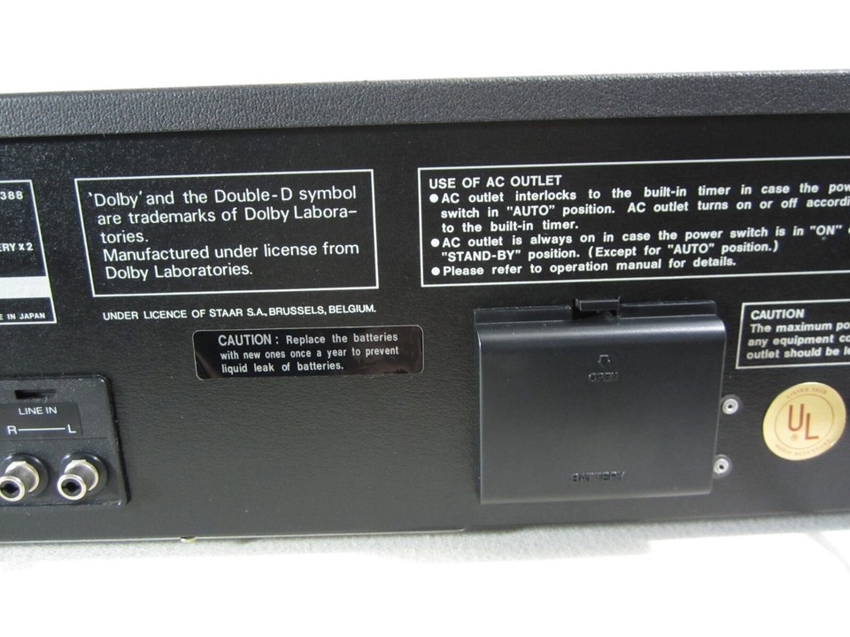 Kit Cinghie Per Cassette Deck Sharp RT-1199 - Foto 12