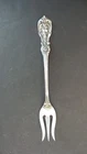PAIR REED & BARTON STERLING SILVER "FRANCIS I" OYSTER FORKS, OLD MARK, 50 grams
