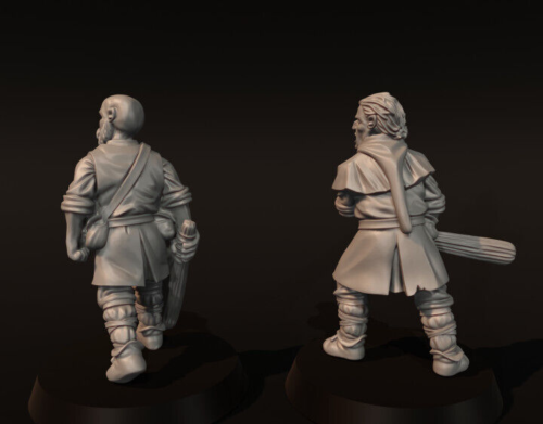 Sharkey's Men/Ruffians/Brigands - 6 Figures 28mm Ideal LoTR MESBG | eBay UK