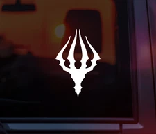 King’s Brand Vinyl Decal – Hollow Knight Inspired Symbol Sticker for Car, Laptop