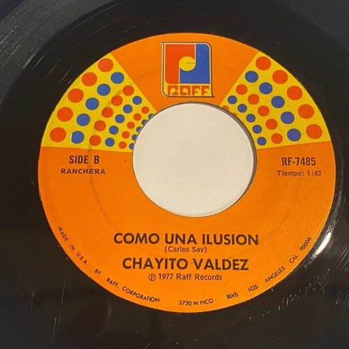 Chayito Valdez: Camino Del Abismo / Como Una Ilusion 45 - Ranchera - Imagen 2 de 2