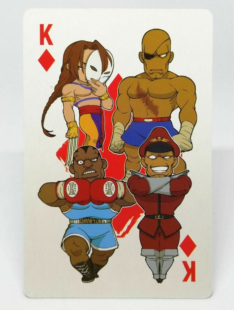 K VEGA BALROG M.bison SAGAT Diamond Street Fighter 4 Arcade