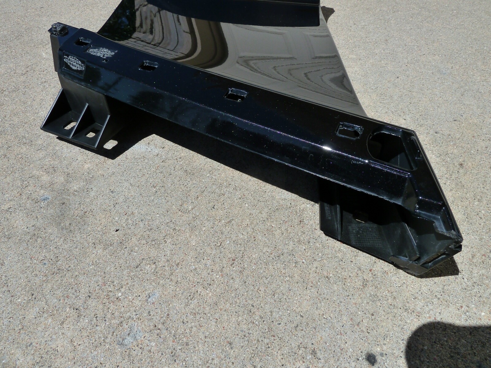08-15 Audi R8 Spider Right Quarter Panel Insert Wing Side Air Intake Pillar trim