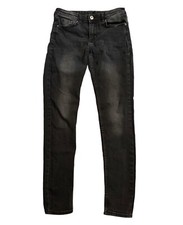 H&M Divided Skinny Jeans Womens Black Denim S...