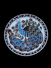 Decotative Plate, Keramikos Greek Plates, Hand Painted Plate, Ceramic plate