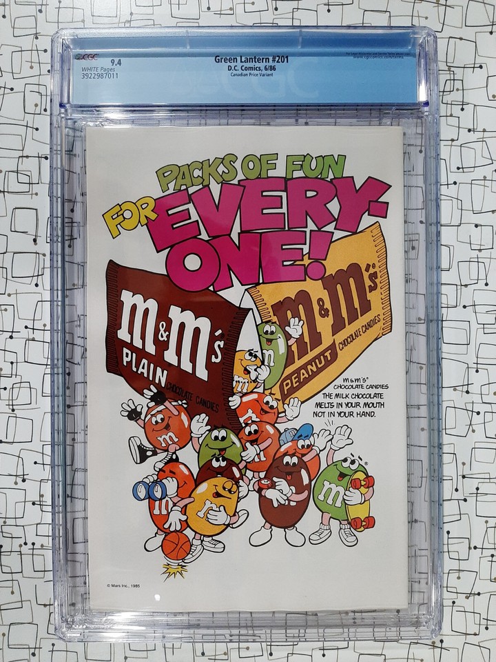 GREEN LANTERN 201 CGC 9.4 Canadian newsstand Price Variant FIRST