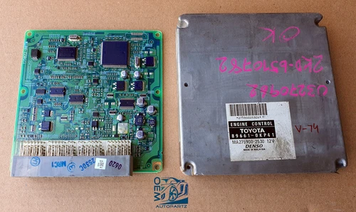 Toyota 89661-0KP41 engine computer unit Ecu Ecm oem jdm used 896610KP41 - Picture 1 of 8