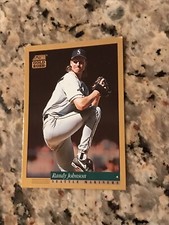 1993 SCORE PINNACLE RANDY JOHNSON GOLD RUSH # 33 CARD