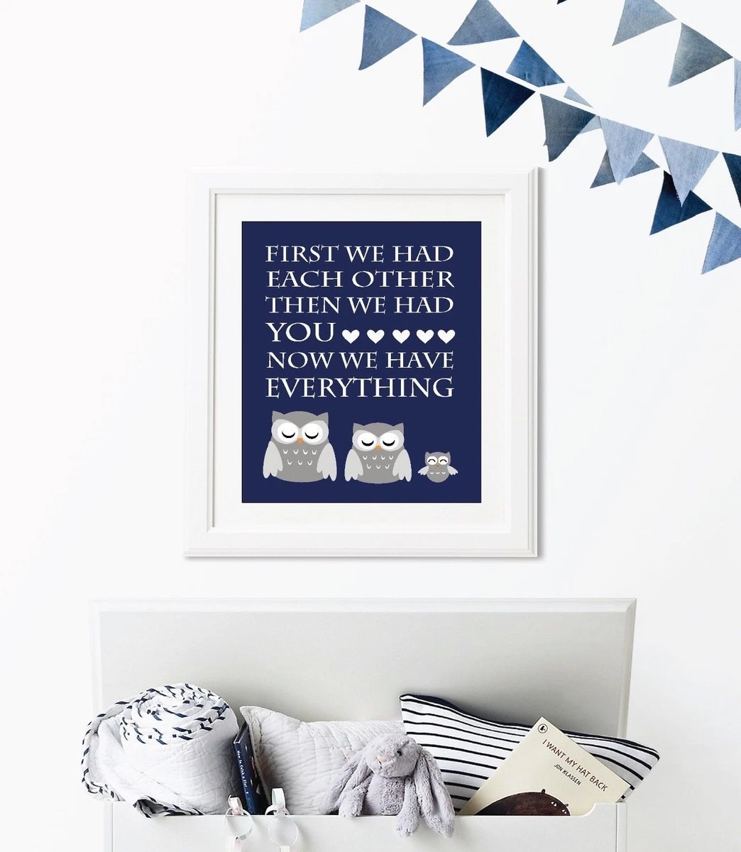 Baby boy owl nursery cheap
