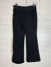 Radio Disney black pants size XL juniors girls polka dot flower detail