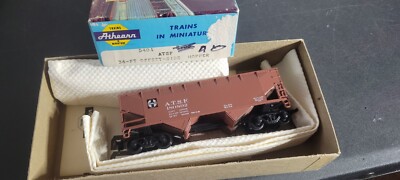 BX Boxed HO Scale Train Car ATHEARN 5401 ATSF 180892 34 FT OFFSET SIDE ...