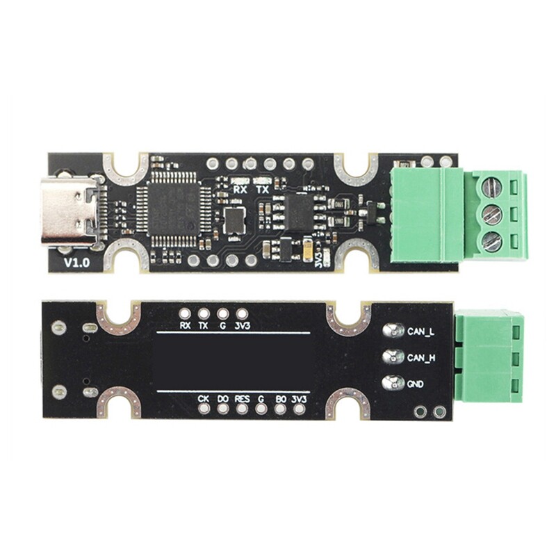 5X(USB-Zu-CAN-Adapter mit STM32F072-Chip, UnterstüTzt CAN2.0A und B ...