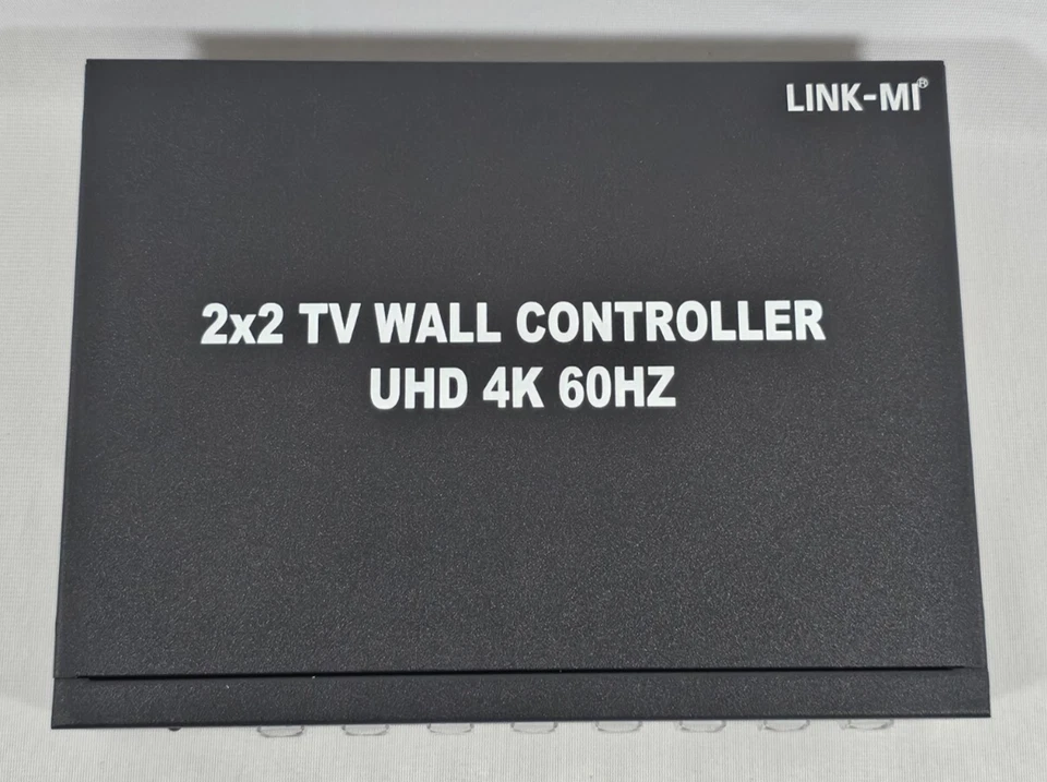 Controlador de video pared 4K UHD 2x2 1x2 2x1 1x3 3x1 1x4 4x1 4 empalme de pantalla HDMI Foto 3 de 4