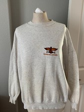 VTG Niagara Falls Canada Embroidered Sweatshirt L XL 48" Chest Canadian Pullover