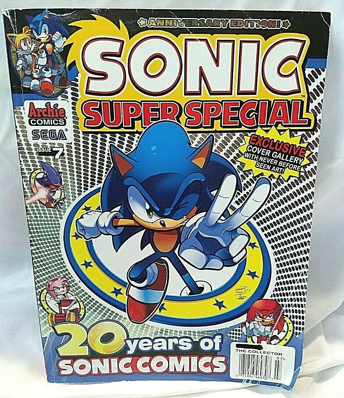 SONIC HEDGEHOG SUPER SPECIAL MAGAZINE # 7 ARCHIE COMICS 20TH ANNIVERSARY 2013