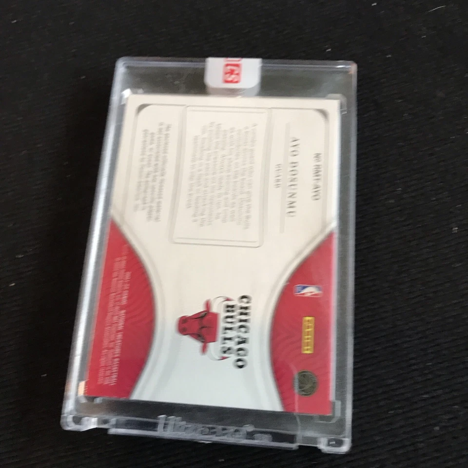 2021-22 Panini National Treasures Ayo Dosunmu RC Rookie Tri Patch Auto /99 RPA - Image 2 of 2