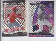 2 - 2021 Chronicles JO ADELL RC Building Blocks Prizm Crusade + Titan Angels