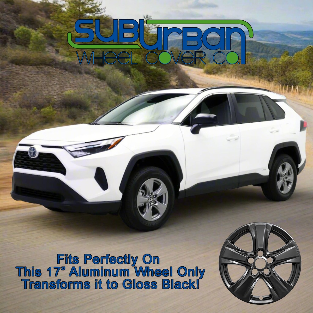 ONE 2019-2024 TOYOTA RAV4 XLE / LE HYBRID IMP-434BLK 17