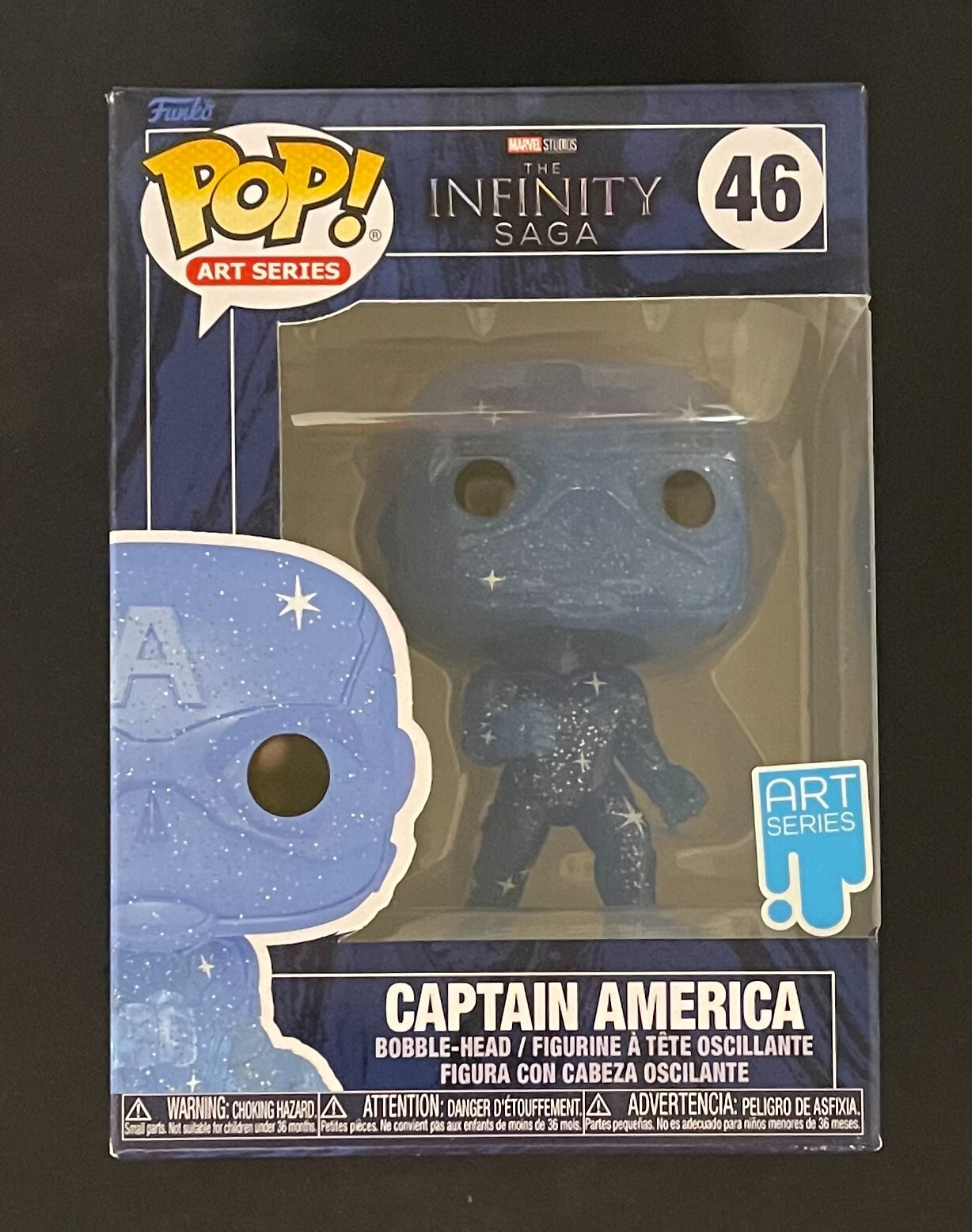 Funko Pop! Captain America Marvel Infinity Saga Art Series #46