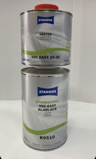 STANDOX TRASPARENTE CARROZZERIA AUTO MOTO VOC EASY 1L+ CATALIZZATORE 500ml