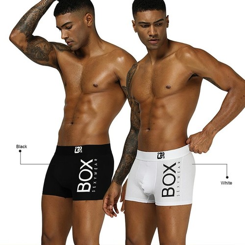 4Pcs Calzoncillos De Algodón Suave Para Hombre Bóxer Ropa interior  Masculina Set | eBay