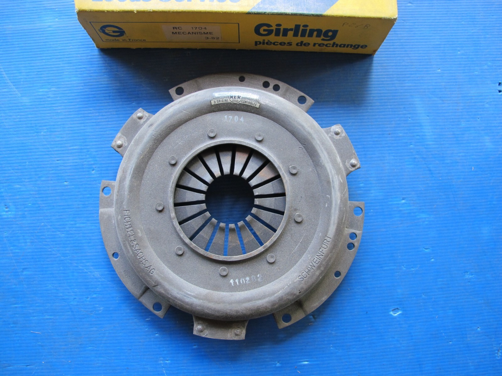 Mécanisme d'embrayage Girling pour restaurer la transmission Alfa