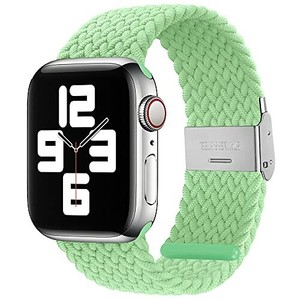 Correa Banda De Elástica Para Apple Watch 6/5/4/3/2 38mm 40mm Moda Pistacho  | eBay