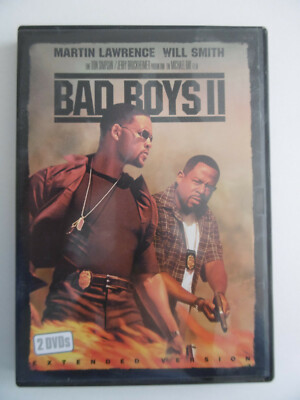 DVD Video Bad Boys II Will Smith 2 CD´s