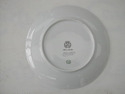 ASSIETTE PLATE PH.DESHOULIERES LIMOGES 24 cm de Ø | eBay