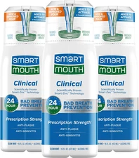 Smartmouth DDS Activated Clinical Mouthwash - for Fresh Breath - Clinical Streng